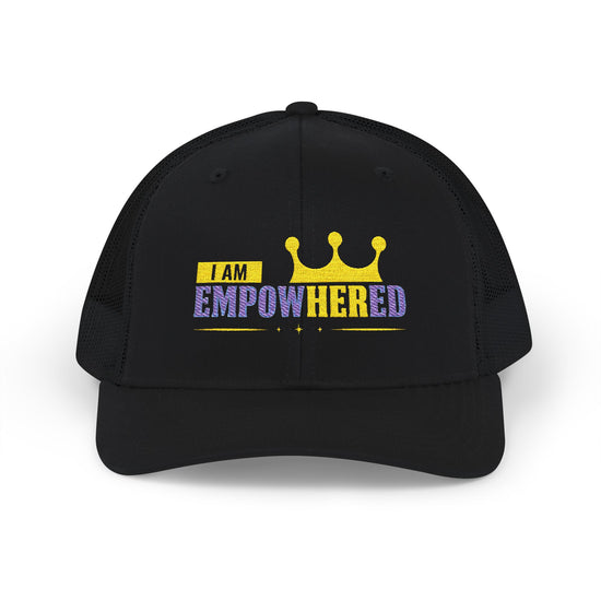 EmpowHERed Embroidered Snapback Trucker Cap — Women&